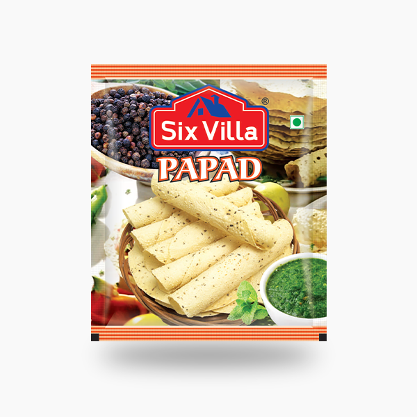 Six Villa Papad and Prawn